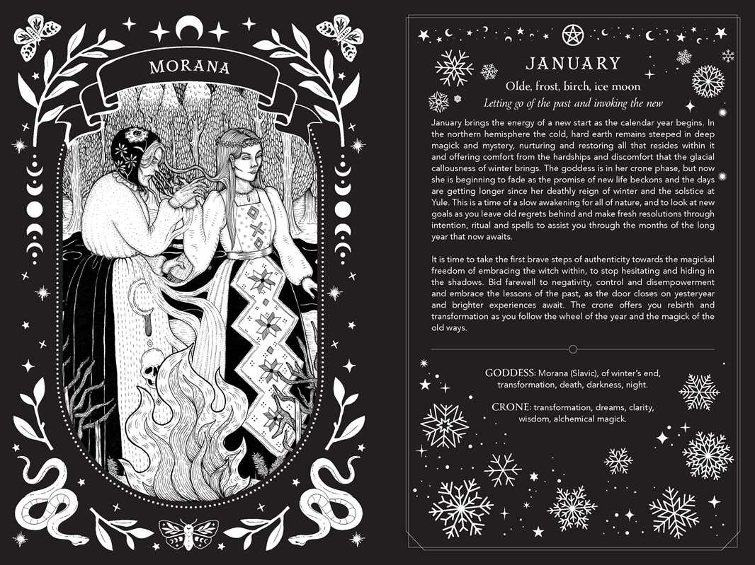 2027 Witch's Diary and Planner Calendar - Northern Hemisphere by Flavia Kate Peters