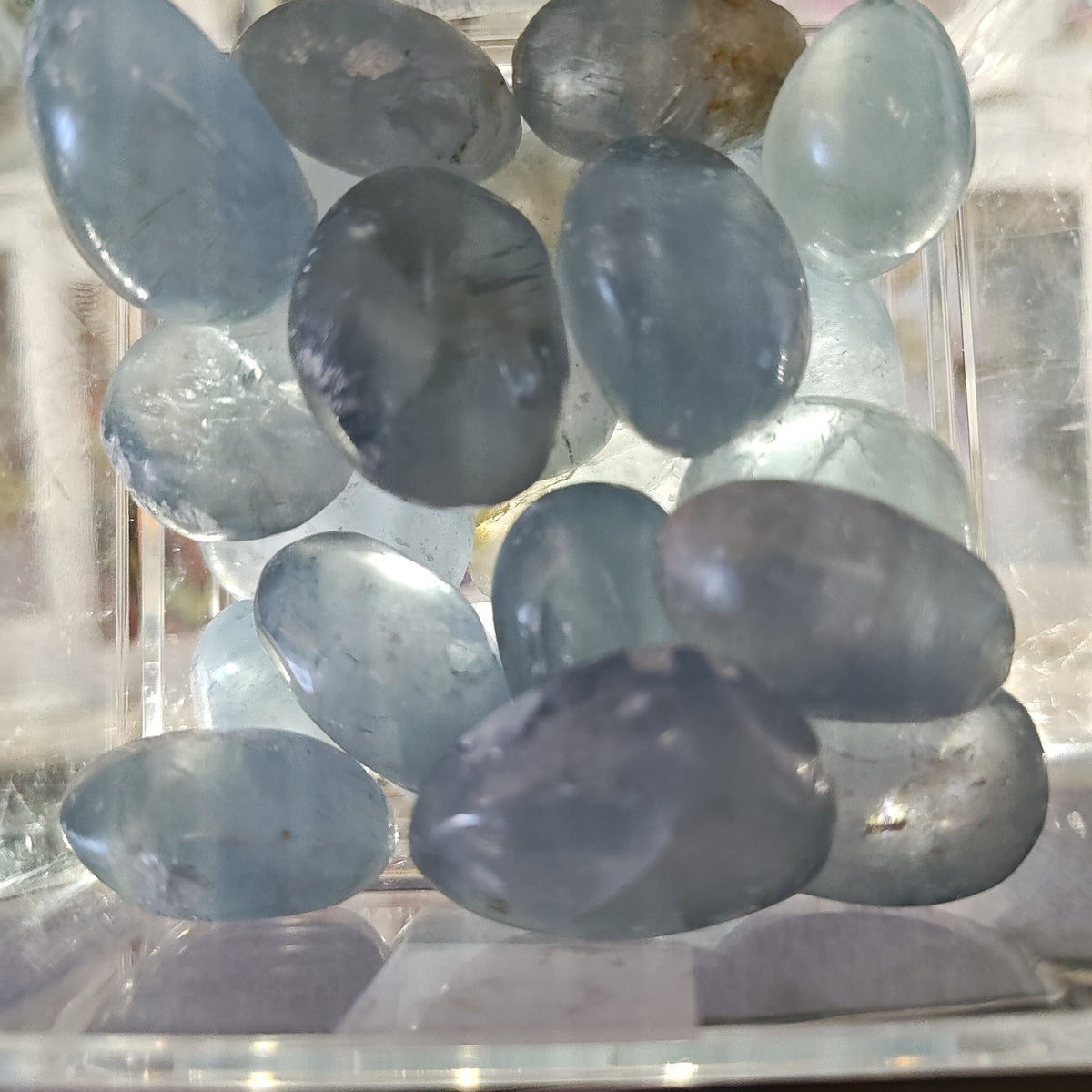 Tumbled Celestite