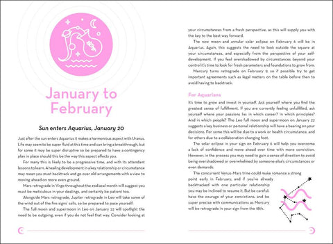 2027 Astrology Planner Calendar - Northern Hemisphere by Patsy Bennett