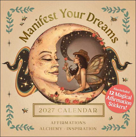 2027 Manifest Your Dreams Wall Calendar by Alexis Rakun