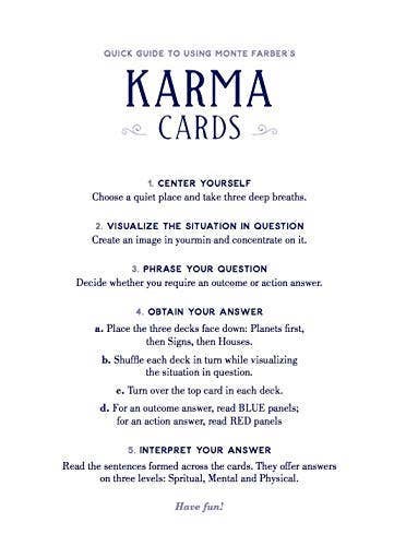 Karma Cards Deck