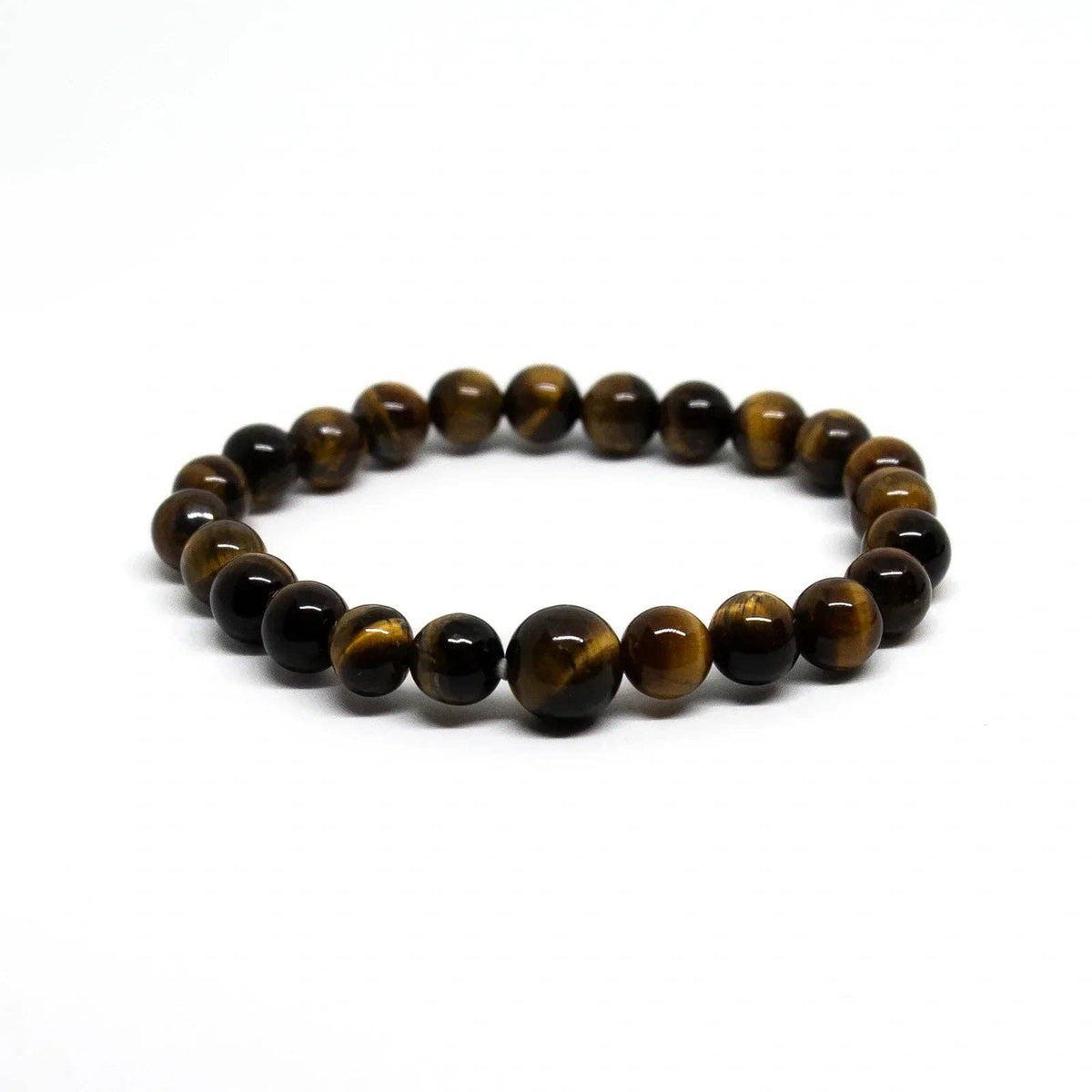 Tiger's Eye Beaded Bracelet - 4mm - Average Wrist
