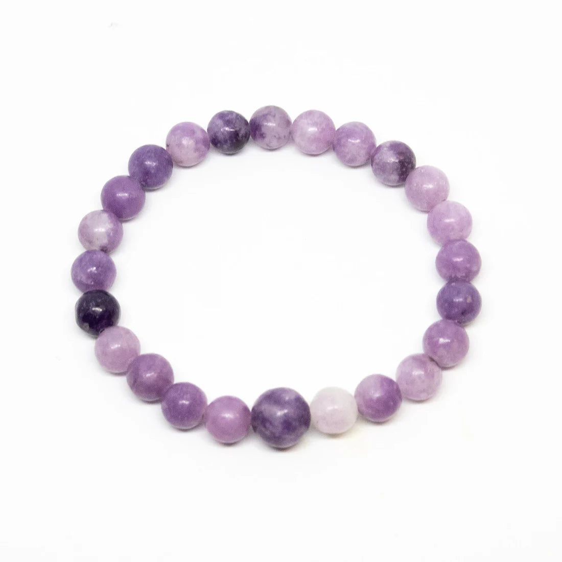 Lepidolite Beaded Bracelet