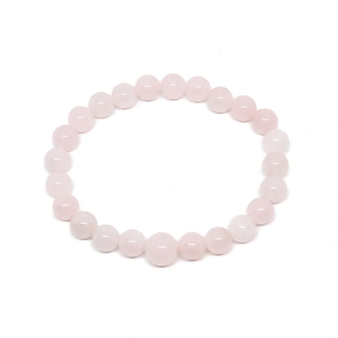 Rose Quartz Beaded Bracelet