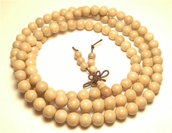 Camphor Wood 108 Bead Buddhist Mala