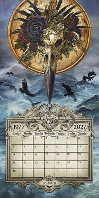 Alchemy 1977 Gothic 2027 Calendar