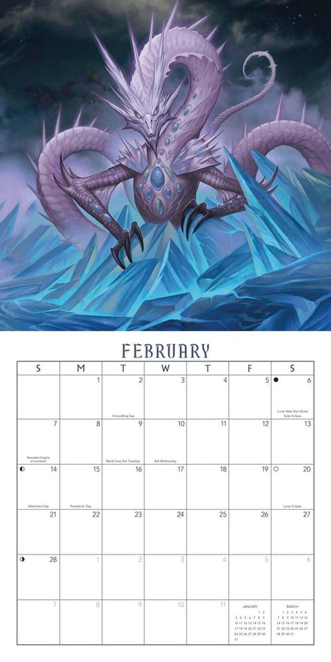 Llewellyn's 2027 Dragon Calendar