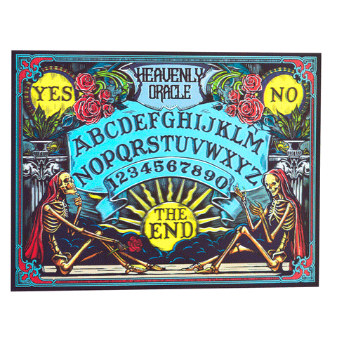 Skeleton Lenticular Talking Board
