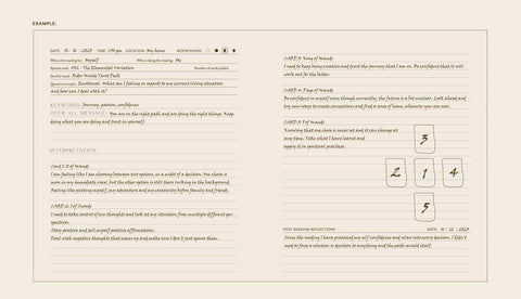 Complete Tarot & Oracle Journal by Selena Moon