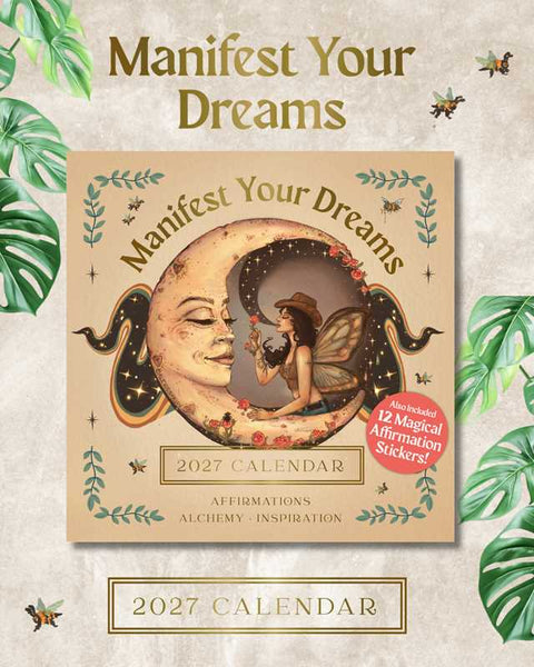 2027 Manifest Your Dreams Wall Calendar by Alexis Rakun