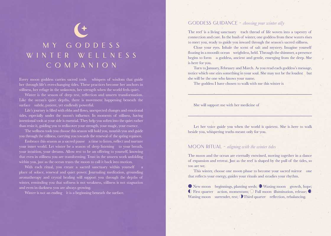 2027 Moon Goddess Planner Calendar - Northern Hemisphere by Nicci Garaicoa
