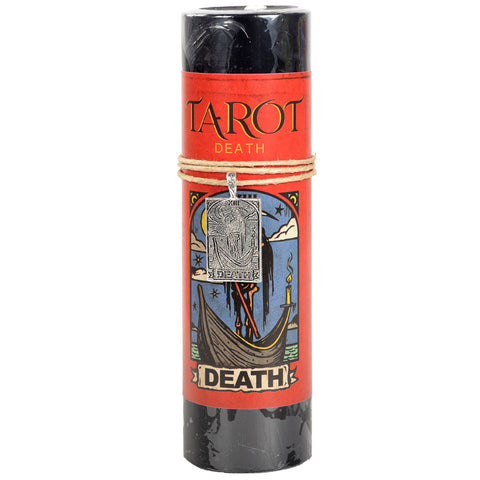 Death Tarot Pendant Candle