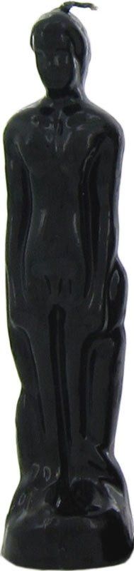 8 inch Male image candle Black