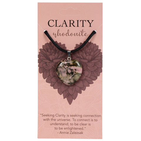 Clarity Crystal Heart Pendent