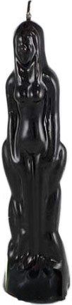 8 inch Female image candle Black