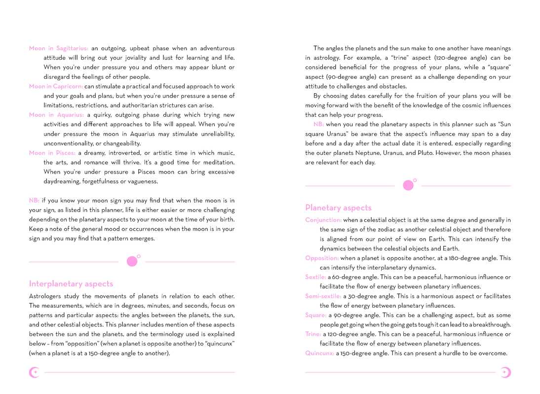 2027 Astrology Planner Calendar - Northern Hemisphere by Patsy Bennett