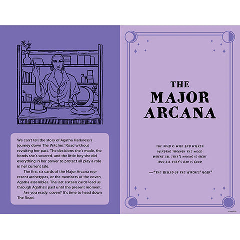 Agatha All Along Tarot Deck and Guidebook