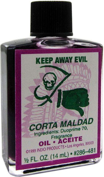 Keep Away Evil Oil