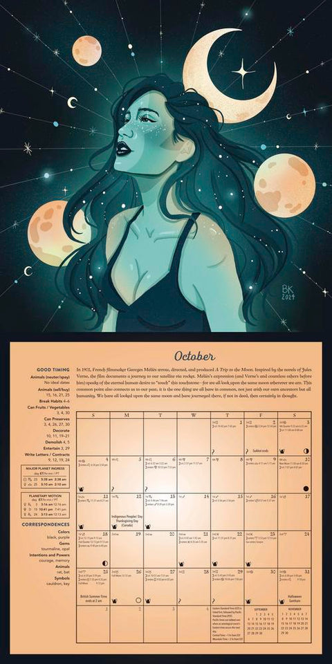 Llewellyn's 2026 Magical Moon Calendar