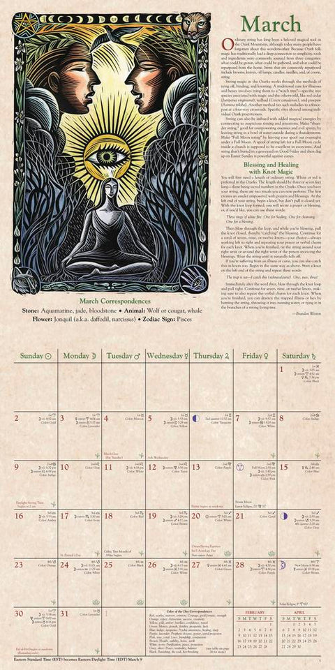 Llewellyn's 2026 Witches' Calendar
