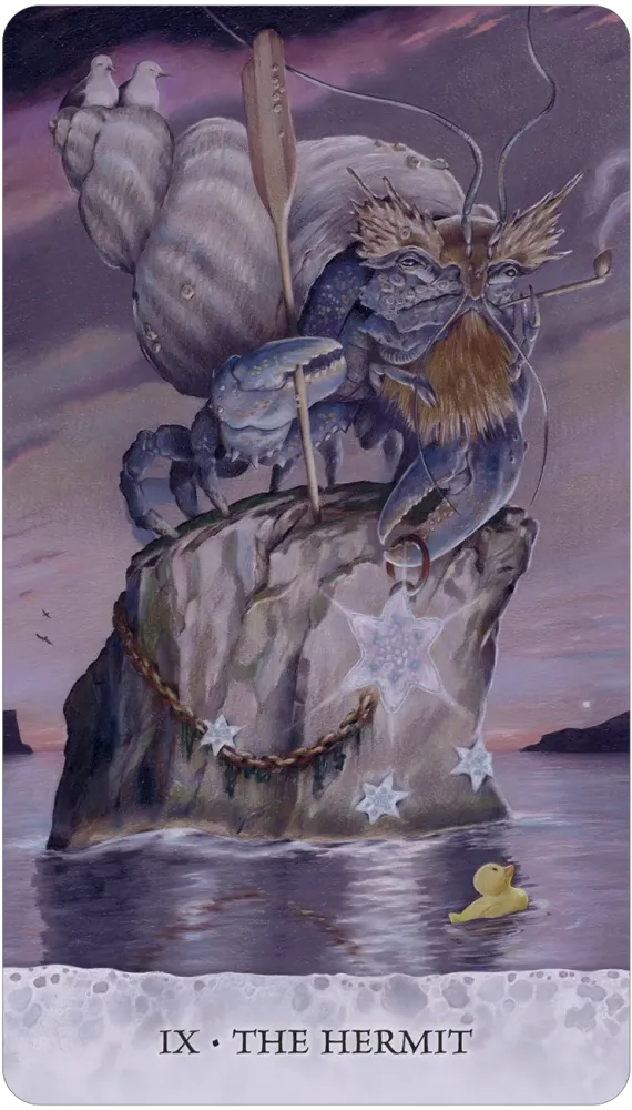 Tarot of Tides: The Adventures of a Duck Named Bob