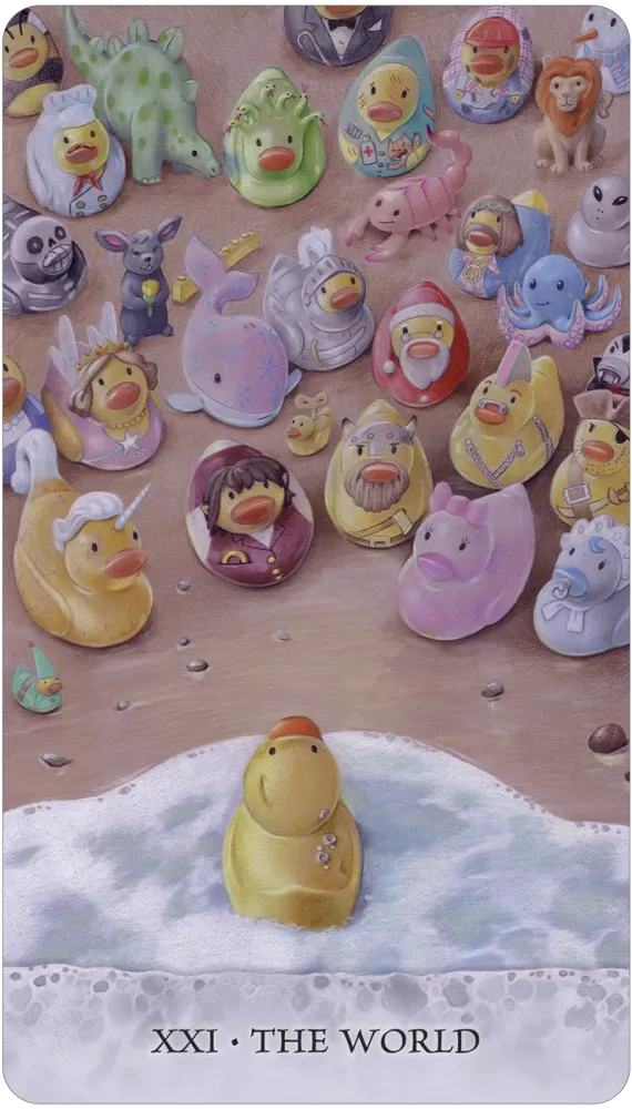 Tarot of Tides: The Adventures of a Duck Named Bob