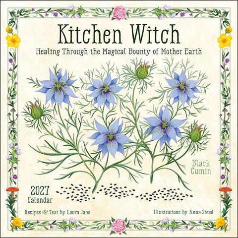 Kitchen Witch 2027 Wall Calendar by Laura Jane