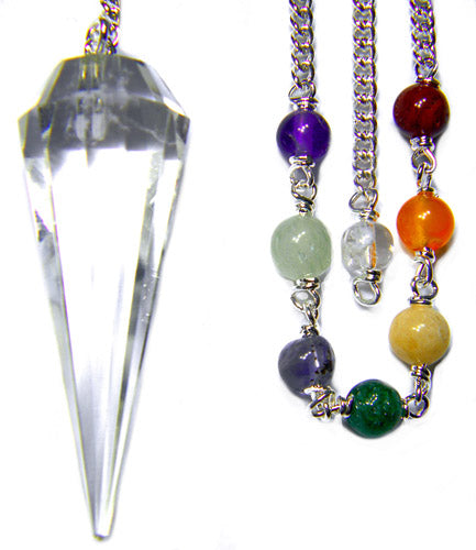 Quartz Chakra Pendulum