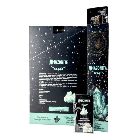 Crystal Magic Amazonite Incense Sticks