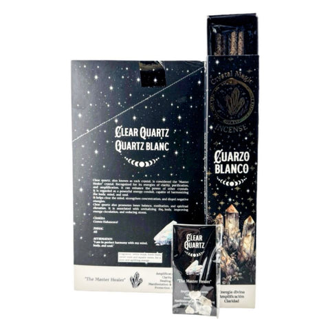 Crystal Magic Clear Quartz Incense Sticks