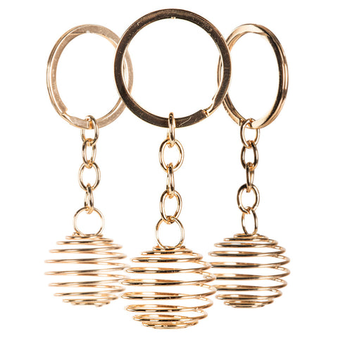 Golden Spring Keychain