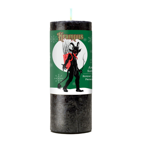 Krampus Candle