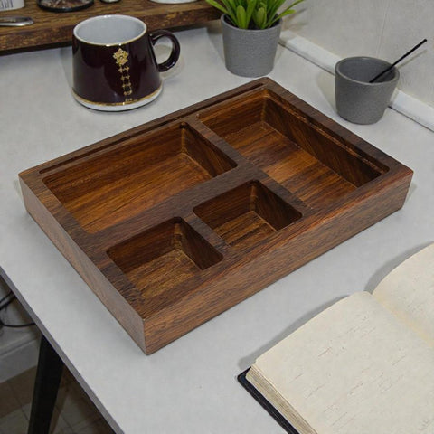 Wooden Altar & Tarot Storage Tray