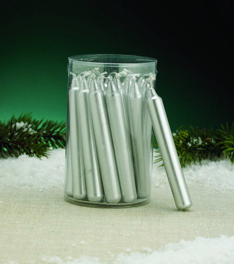 Silver Chime Candles-Pack of 20 Candles