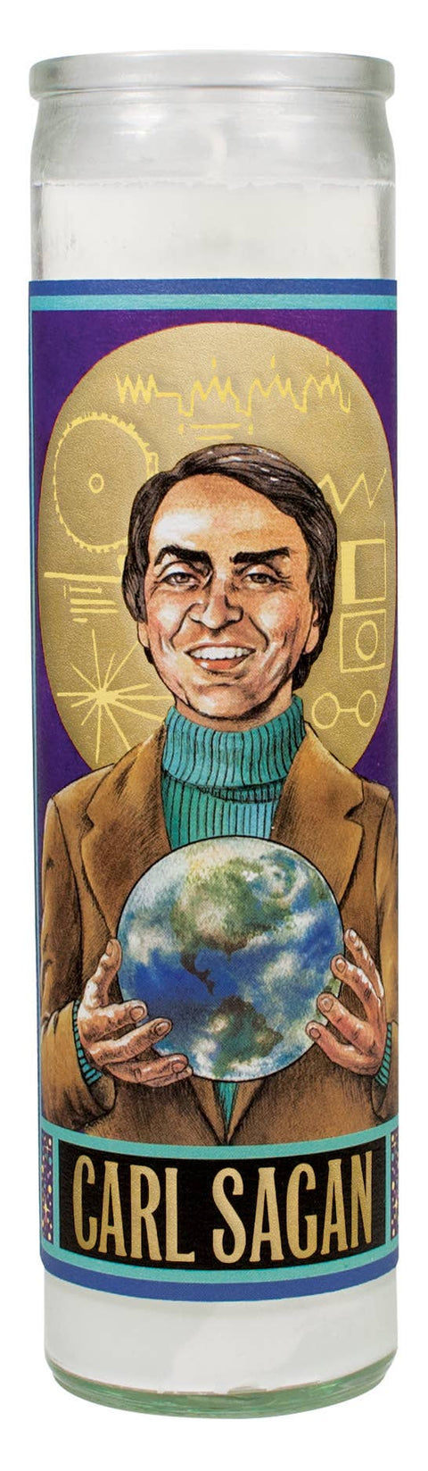 Carl Sagan Secular Saint Candle