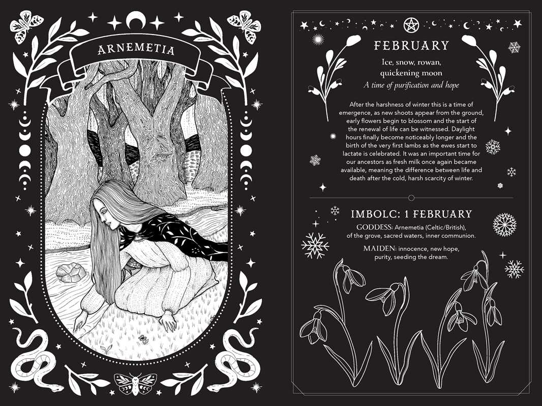 2027 Witch's Diary and Planner Calendar - Northern Hemisphere by Flavia Kate Peters