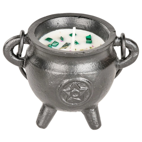 Small Cauldron Candle Money