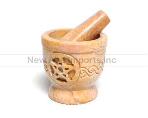 Pentacle Knot Mortar & Pestle