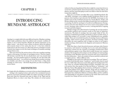 The Astrology of Nations: Casting and Interpreting Charts