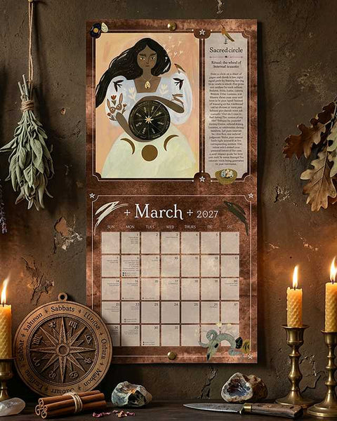2027 Seasons of the Witch Wall Calendar by Lorraine Anderson