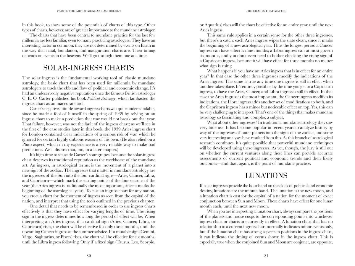 The Astrology of Nations: Casting and Interpreting Charts