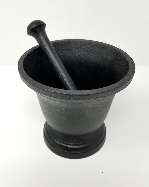 Cast Iron Mortar and Pestle