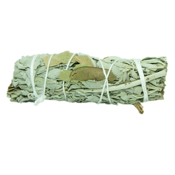 White Sage & Bay Leaf Smudge Stick