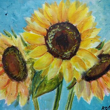Sunflowers Sticker