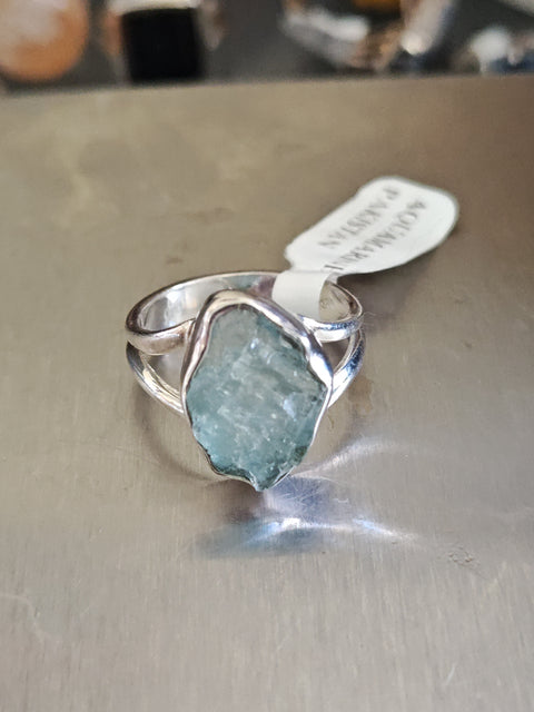Aquamarine Ring