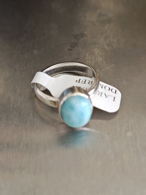 Larimar Ring