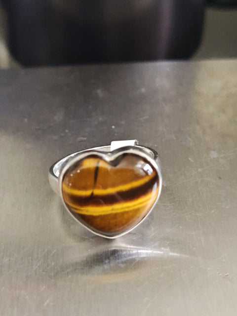 Tiger Eye Ring