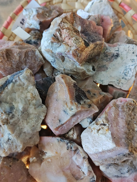 Rough Pink Opal