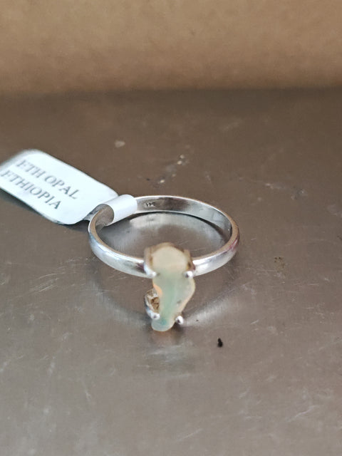 Ethiopian Opal Ring