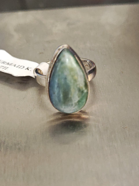 Mermaid Kyanite Ring